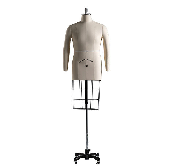 Verstellbare Schneider Kleid Form Schaufenster mit Käfig Dummy Europa Größe